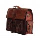 Modern Men's Vintage Leather Messenger Bag