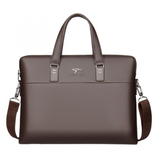 Practical Leather Briefcase