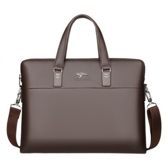 Practical Leather Briefcase