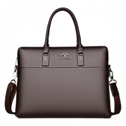 Lightweight Leather Briefcase