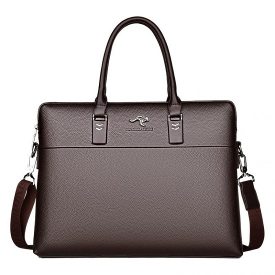 Lightweight Leather Briefcase