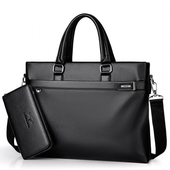 Versatile Leather Briefcase