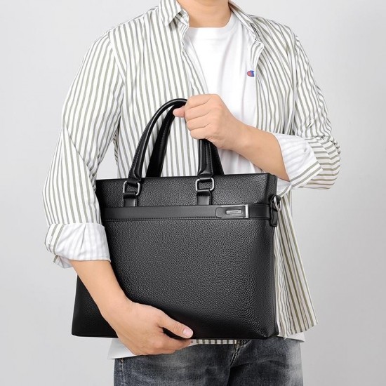 Versatile Leather Briefcase