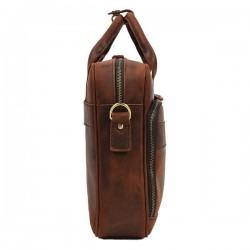 Relaxed Leather Briefcase