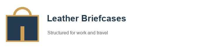 Leather Briefcases